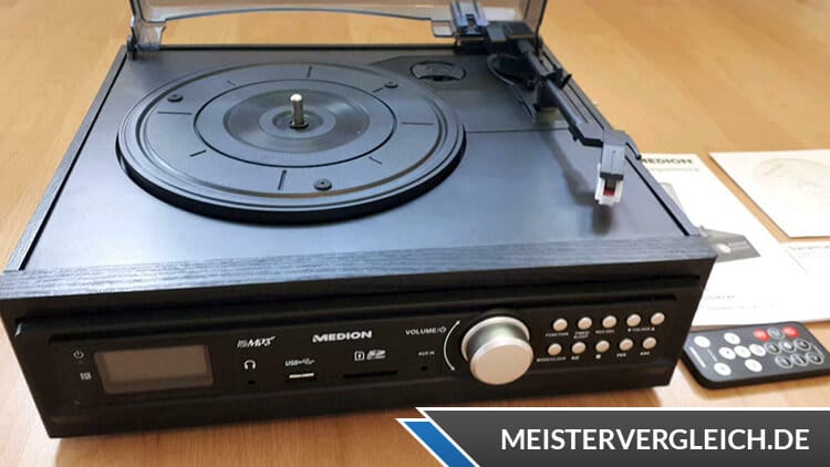 MEDION LIFE E69143 Schallplatten- und Kassettendigitalisierer Bedienelemente