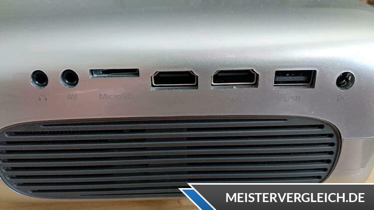 PHILIPS Beamer NeoPix Prime 2 Anschlüsse