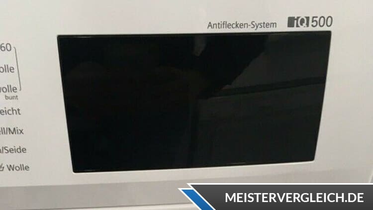 Siemens WM14URFCB IQ500 Waschmaschine Display