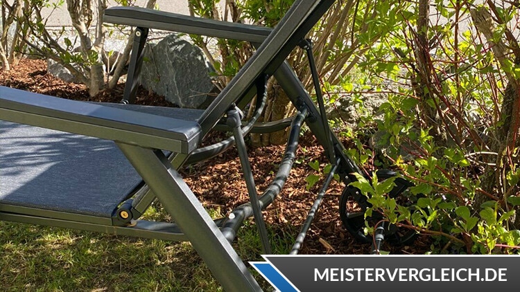 BELAVI Alu-Komfort-Sonnenliege XXL Rahmen