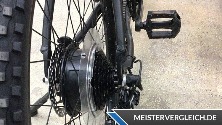 FISCHER E-Mountainbike EM 1726.1 Schaltung