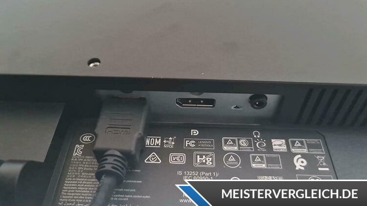 Lenovo L27q-30 65FCGAC1EU Anschlüsse