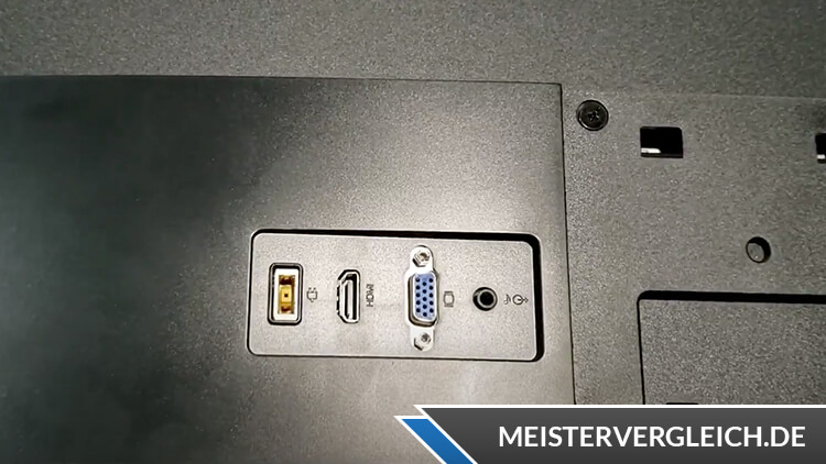 Lenovo Q24i-L Anschlüsse
