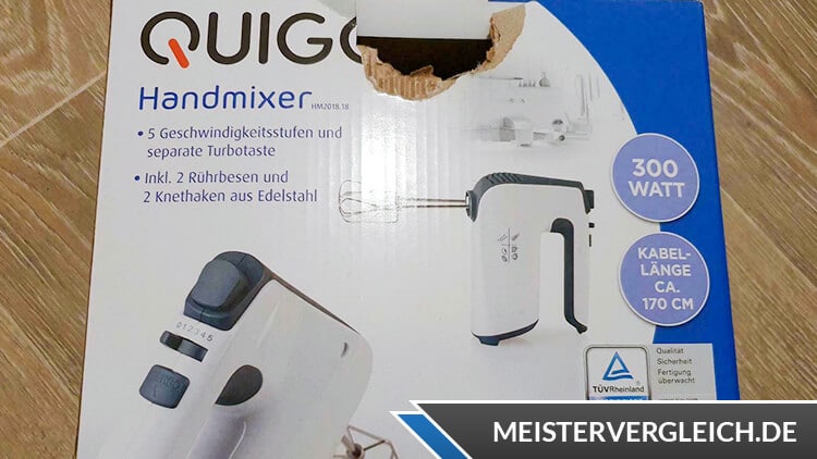 QUIGG Hand Mixer Verpackung