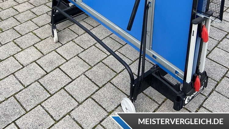 SPONETA Outdoor-Tischtennisplatte Räder