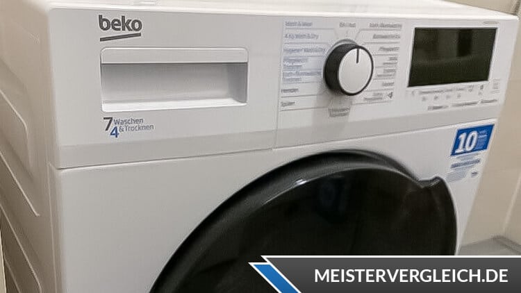BEKO Waschtrockner WDW75141Steam1 Test