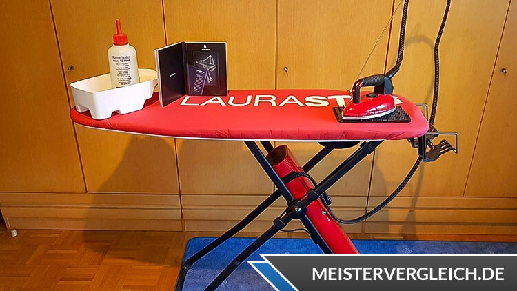 Laurastar Dampf-Bügelsystem Go Test