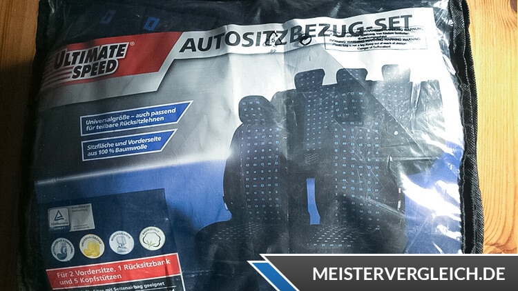 ULTIMATE SPEED Autositzbezug Test