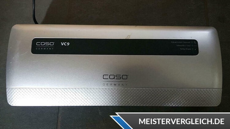 CASO VC 9 Vakuumierer Test