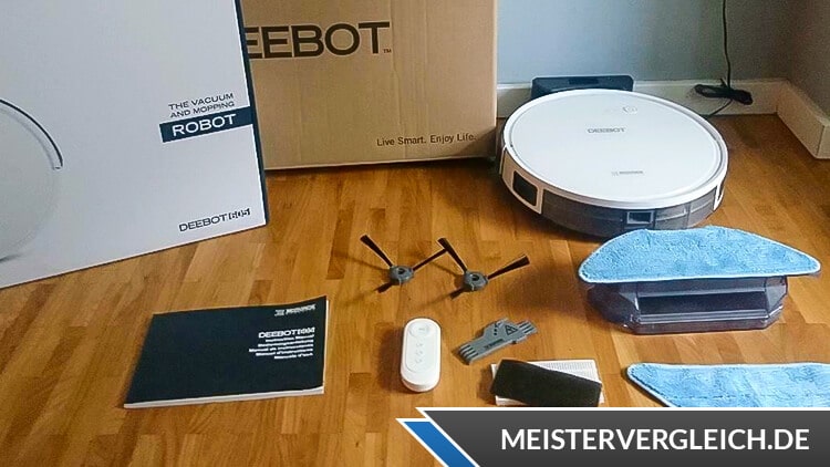 ECOVACS DEEBOT 605 Saug-Wisch-Roboter Test
