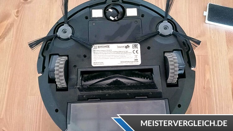 ECOVACS DEEBOT 605 Saug-Wisch-Roboter Unterboden