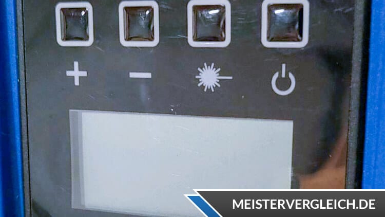 Scheppach Digitale Tischbohrmaschine DP55 Display