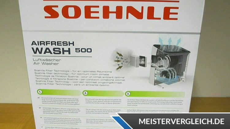 SOEHNLE AirFresh Wash 500 Lieferumfang