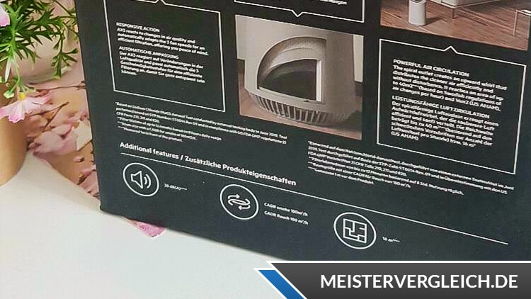 AEG Luftreiniger AX31-201GY Funktionen
