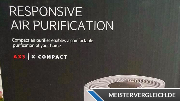 AEG Luftreiniger AX31-201GY Verpackung