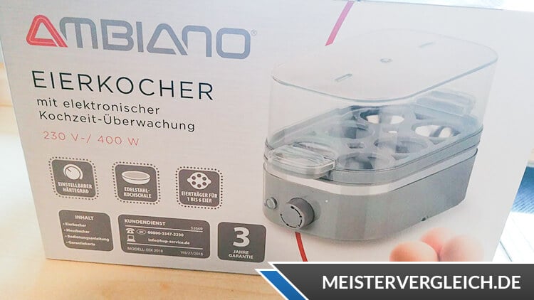AMBIANO Eierkocher Verpackung