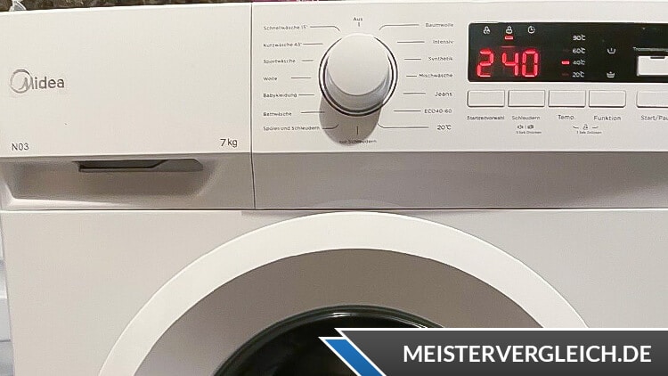 Midea MFNEW70-145 Waschmaschine Test