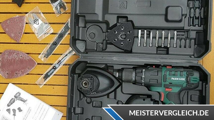 PARKSIDE 20V Akku-Kombigerät 4in1 Lieferumfang