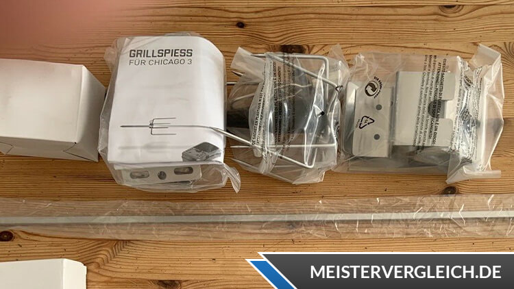 Enders Grillspieß Set für BBQ Gasgrills Zubehör