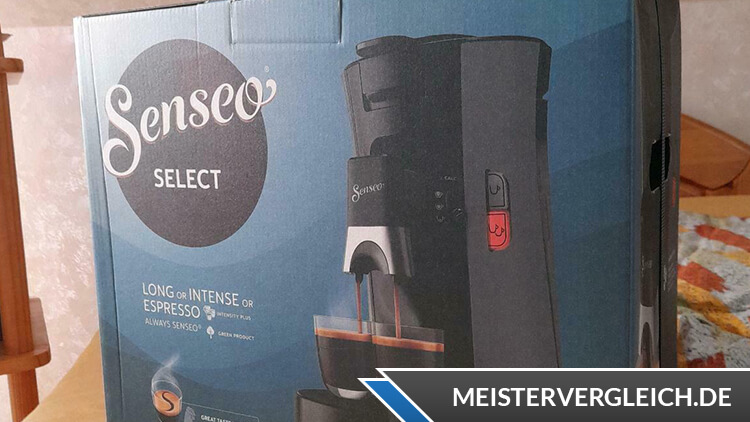 PHILIPS Senseo Kaffeepadmaschine Select CSA230-50 Verpackung