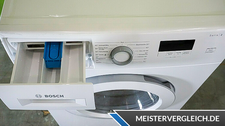 Bosch Serie 2 WAJ28022 Waschmaschine Bedienelemente