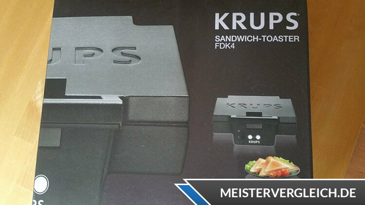 KRUPS Sandwichtoaster FDK451 Verpackung