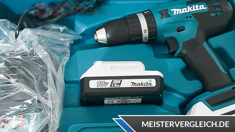 Makita Akku-Schlagbohrschrauber HP488DWE Test