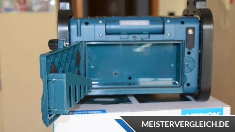 MEDION LIFE Baustellenradio E66045 Geheimfach