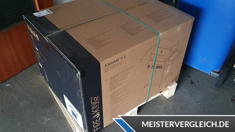 FIREKING Gasgrill Monthey IV S Verpackung