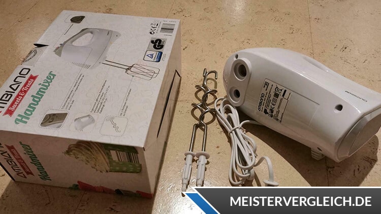 AMBIANO Elektrischer Handmixer