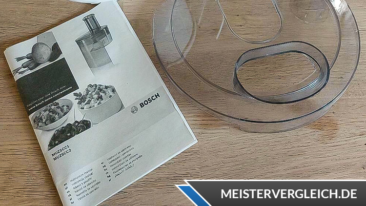 BOSCH Küchenmaschine MUMP5000 Bedienungsanleitung