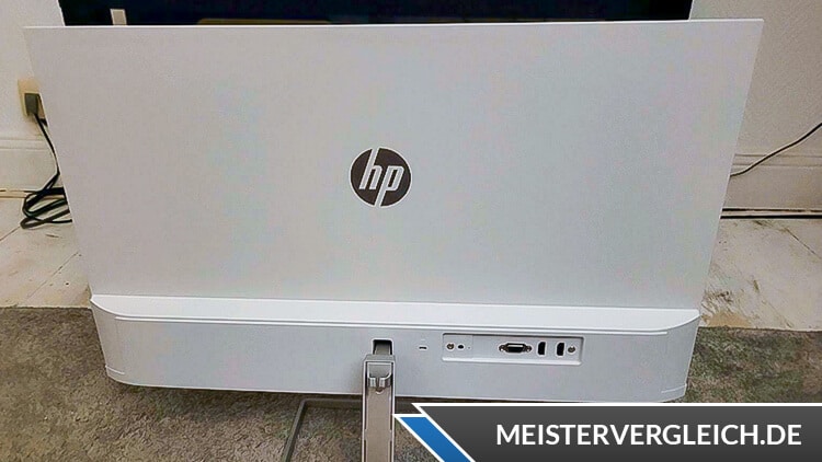 HP Full-HD-Monitor M27fw Rückseite