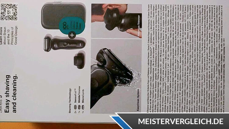 BRAUN Elektrorasierer Limited Edition Series 5 Anwendungen