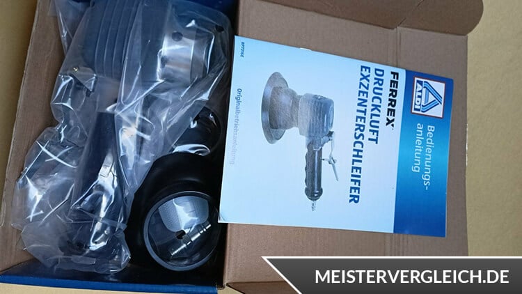 FERREX Exzenterschleifer Unboxing
