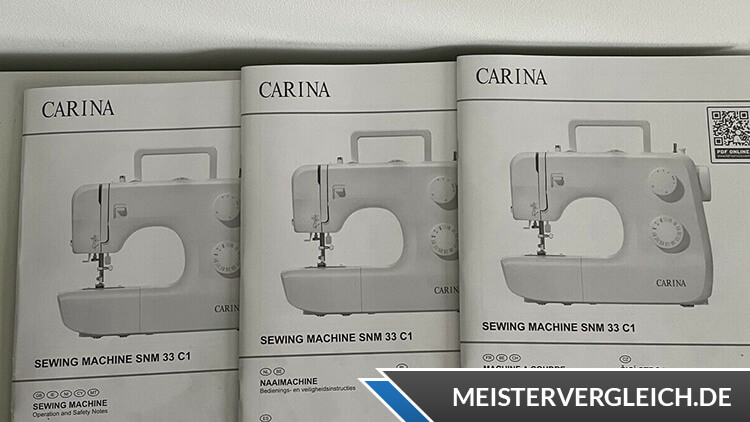 Carina Nähmaschine SNM 33 C1 Bedienungsanleitung
