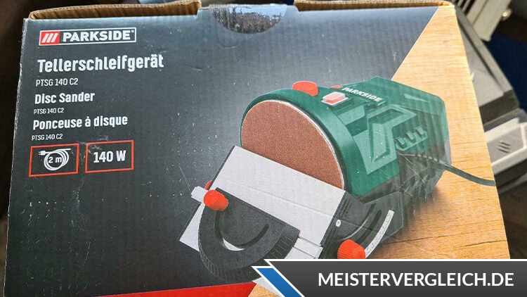 PARKSIDE Tellerschleifgerät Verpackung