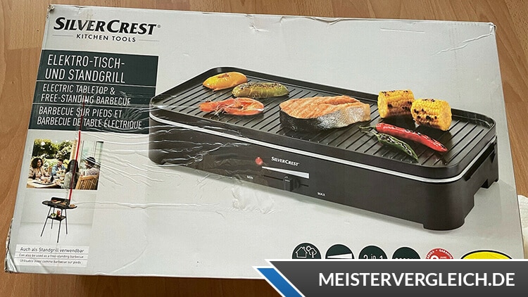 SILVERCREST Elektro Tisch- und Standgrill von LIDL