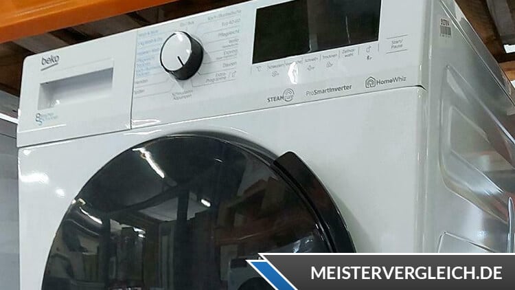 BEKO WDW85141Steam Waschtrockner Test