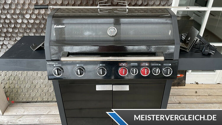 ENDERS Gasgrill Boston Black Pro 6 SIKR Turbo II Test