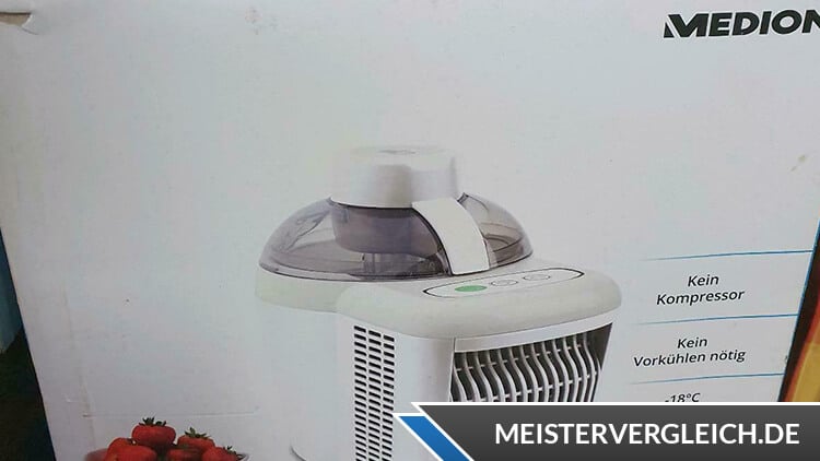 MEDION Eismaschine Verpackung