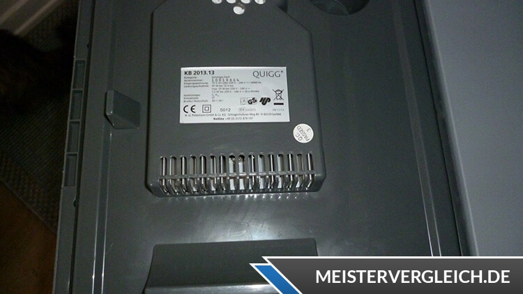 QUIGG Elektro-Kühlbox Motor