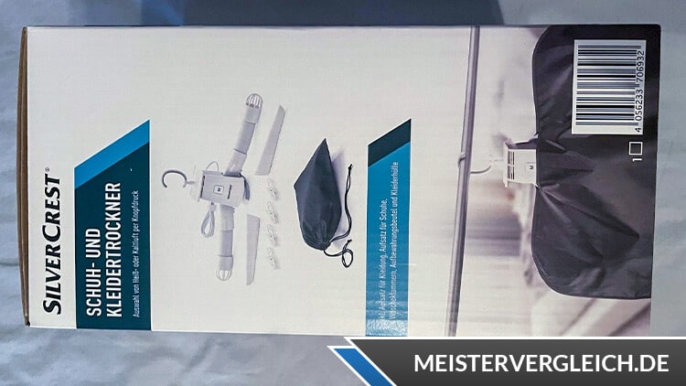 SILVERCREST Schuh- und Kleidertrockner Funktionen