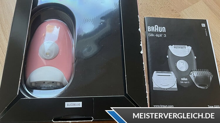 BRAUN Epilierer Silk-épil 3-440 Unboxing