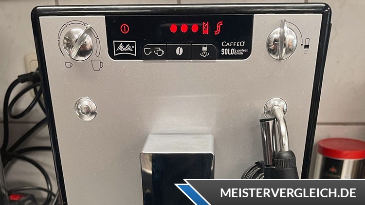 Melitta Kaffeevollautomat EspressoLinePerfectMilk E957-213 Test
