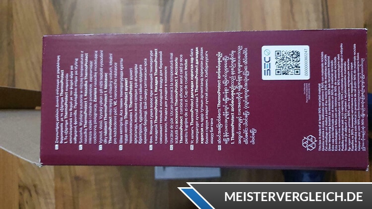 PHILIPS Haartrockner BHD340-10 Series 3000 Verpackung