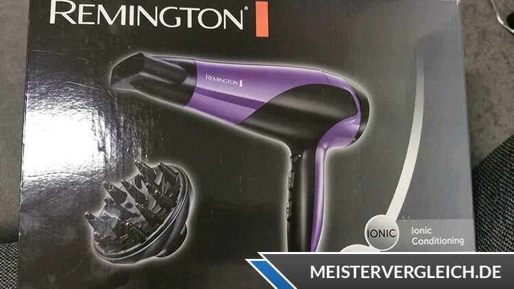 REMINGTON Ionen-Haartrockner D3197 Verpackung