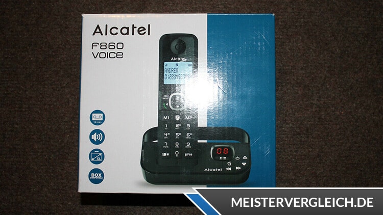 ALCATEL DECT-Telefon F860 Voice Test