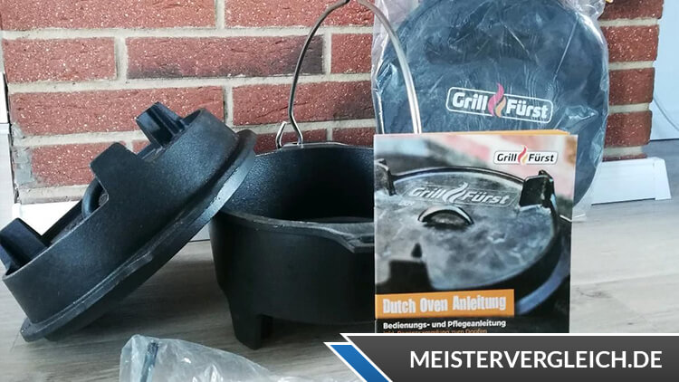 GRILLFÜRST Dutch Oven BBQ-Edition Lieferumfang