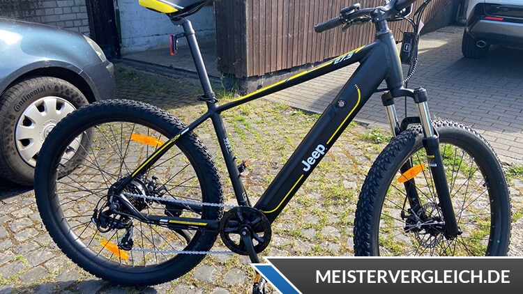 JEEP Mountain E-Bike MHR 7000 Test