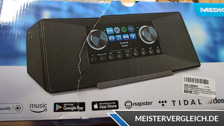 MEDION LIFE Stereo-Internetradio P85289 Verpackung